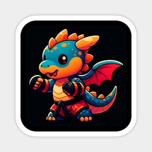 Rufie the Dragon - MMA Fighter #38 Magnet