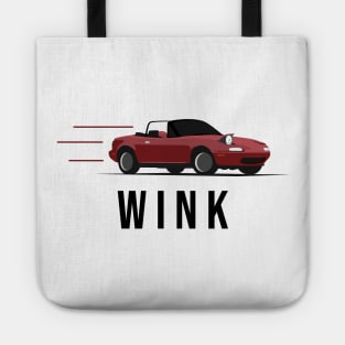 Red Mazda Miata Tote