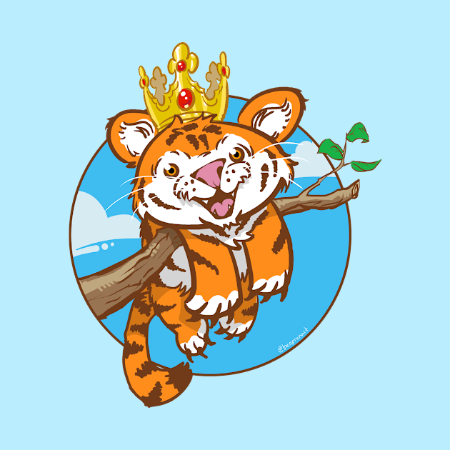 Tiger Cub King by benprenart