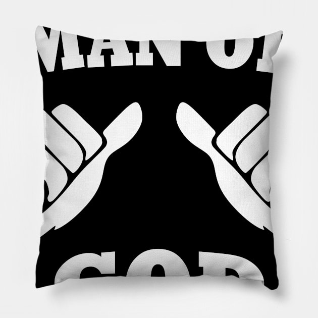 This Is What A Man of God Looks Like Pillow by CalledandChosenApparel