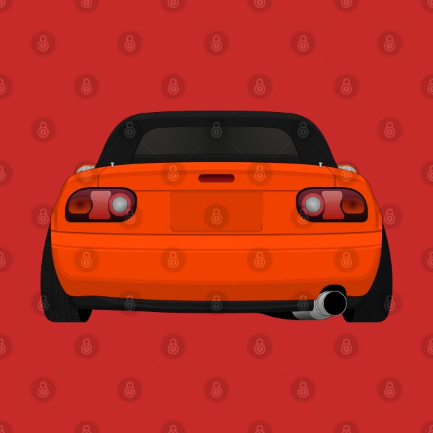 Miata rear Orange by VENZ0LIC