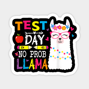 Test Day No Prob llama Llama Teacher Testing Day Kids Magnet