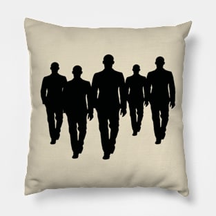 Shadow Men Pillow