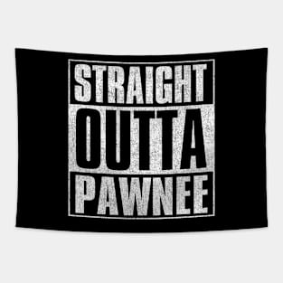 Straight Outta Pawnee Tapestry