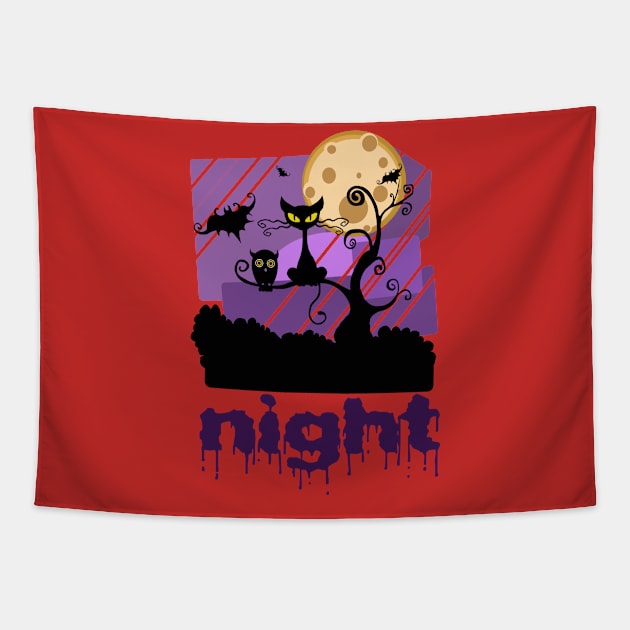 night Tapestry by carismashop