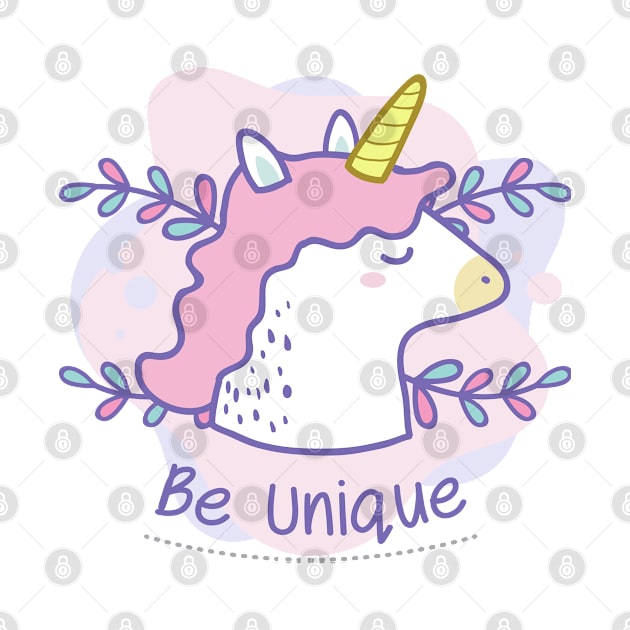 Be unique unicorn by Raturu