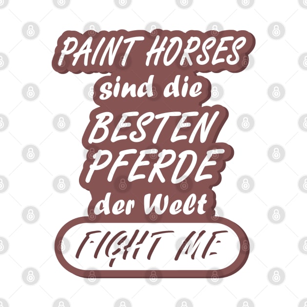 Pferdereiten Pferderasse Paint Pferd Stute by FindYourFavouriteDesign