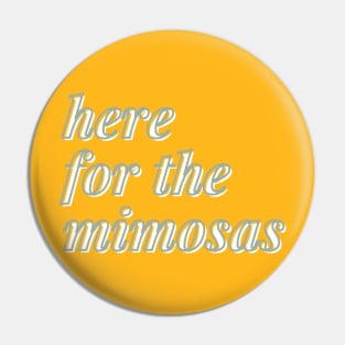 here for the mimosas Pin