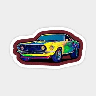 Ford Mustang BOSS Magnet