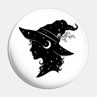 Halloween witch Pin