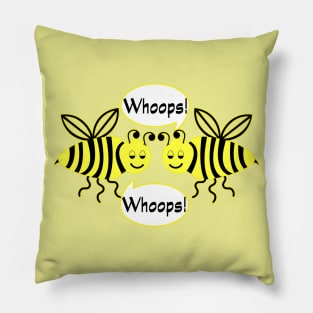 Whoops Bees Pillow