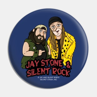 Jay Stone & Silent Rock Pin