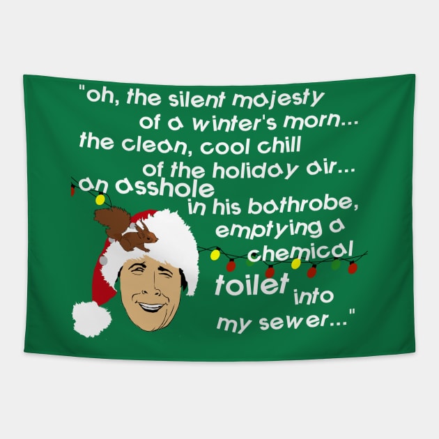 Clark Griswold Wisdom Tapestry by PoetandChef