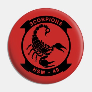 HSM-49 Scorpions Patch Pin