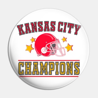 Kansas City Chiefs Champions LVII Pin