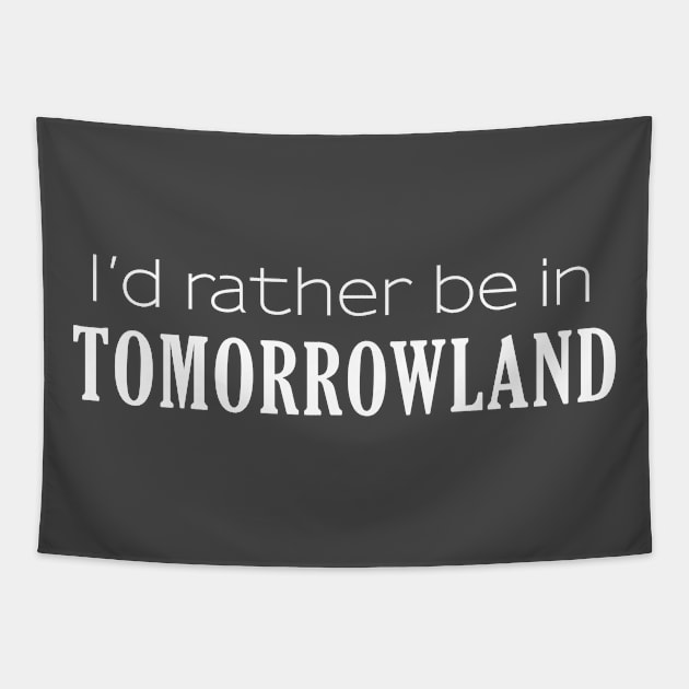 Tomorrowland Wishes Tapestry by Geek Tees