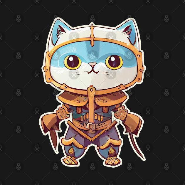 Chibi Cute Cat In Costume 2 by Catsy Dad