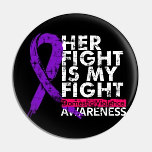 her fight is my fight // domestic violence Pin