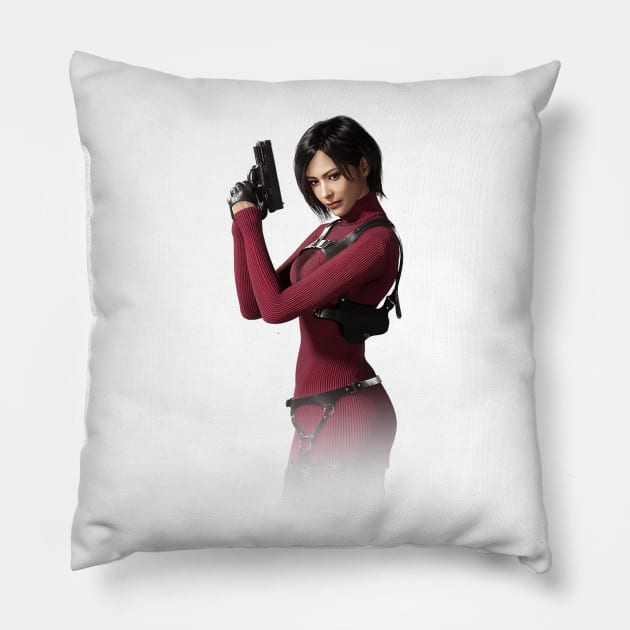 ada wong Pillow by OM Des