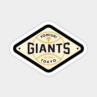 Yomiuri Tokyo Giants Diamond By Buck Magnet