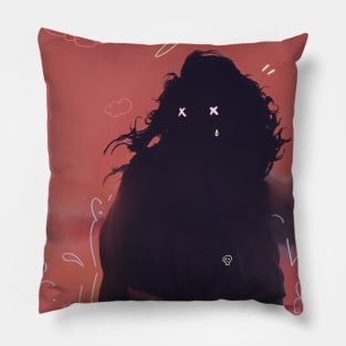 Misty eyed Pillow