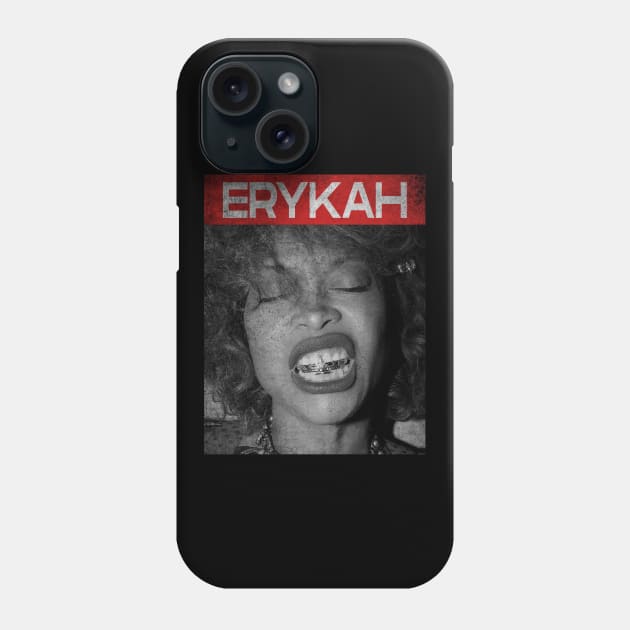 erykah badu Phone Case by partikelir.clr