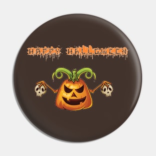 Happy Halloween Merch Pin