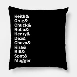 Funny Names x Black Flag Pillow