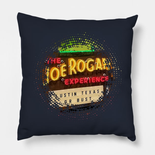 Joe Rogan Podcast Gifts & Merchandise for Sale Pillow by Ina