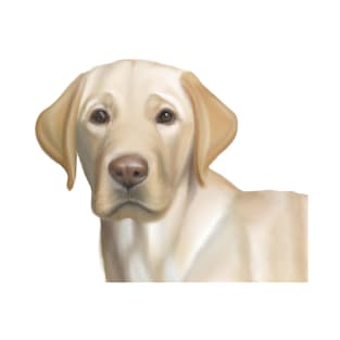 Labrador Retriever dog illustration painting T-Shirt