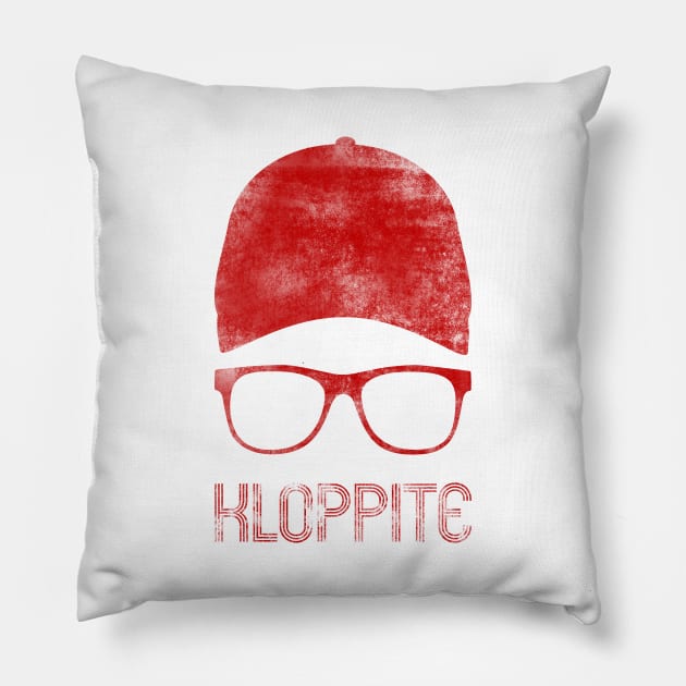 Kloppite Pillow by n23tees