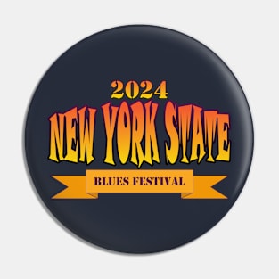 New York State Blues Festival 2024 Pin