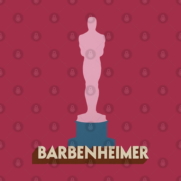 Barbenheimer - Oscars 2024 by Retro Travel Design