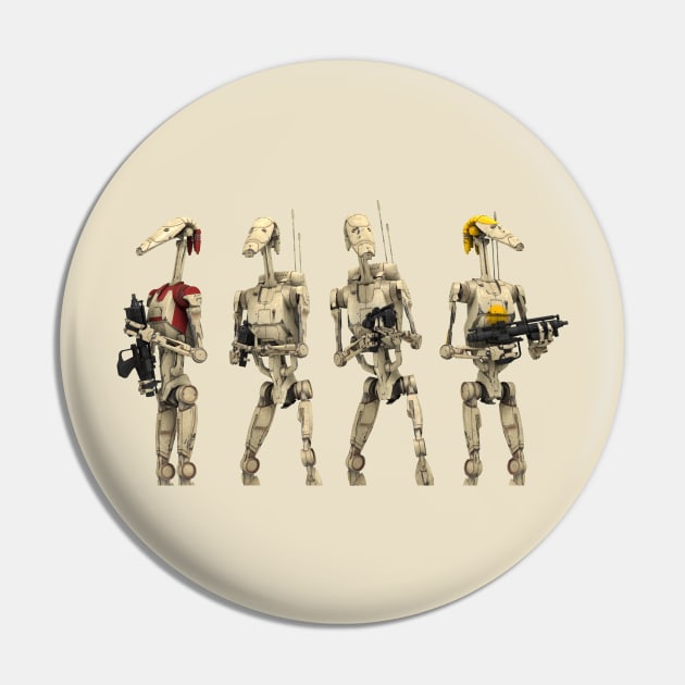 B1 Battle Droids Pin by DANJ16