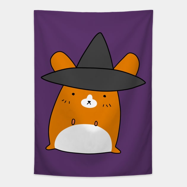 Witch Hamster Tapestry by saradaboru