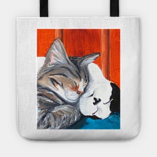 Snuggle Kittens Tote