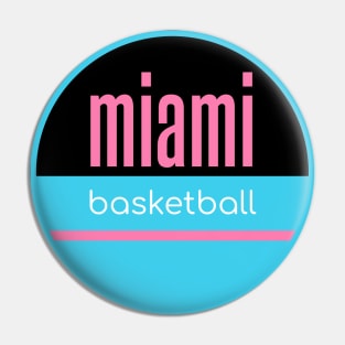 miami basketball Pin