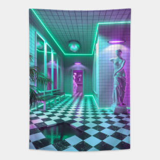 vapor rain Tapestry