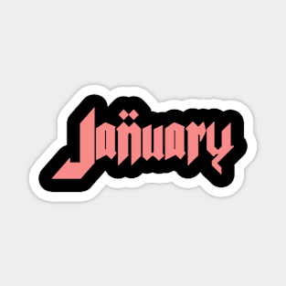 January Magnet