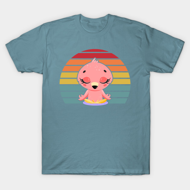 Discover Vintage Cute Pink Chicken Yoga Meditating Chicken Lovers - Chicken - T-Shirt