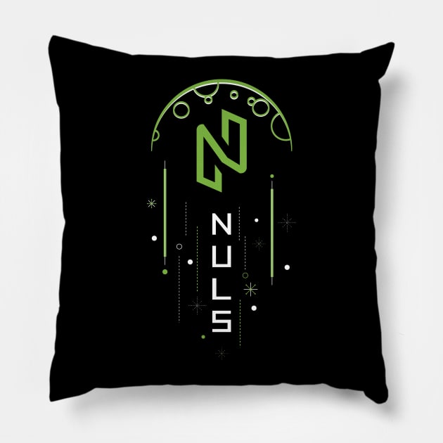 NULS to the Moon Pillow by NalexNuls