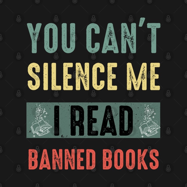 I read banned books T Shirt readers reading gift by Emouran