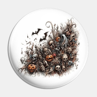 October's Ephemeral Etchings Pin