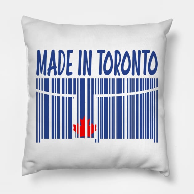 Made in Toronto Pillow by birdo