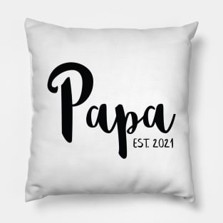 Papa Pregnancy Announcement Pillow