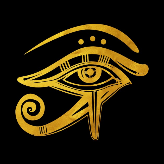 The Eye of Horus Golden by DISOBEY