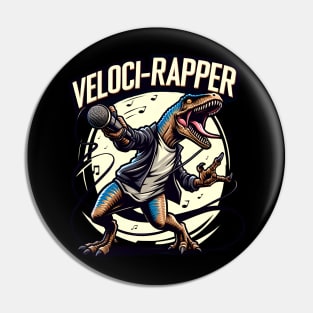 Veloci-Rapper Pin