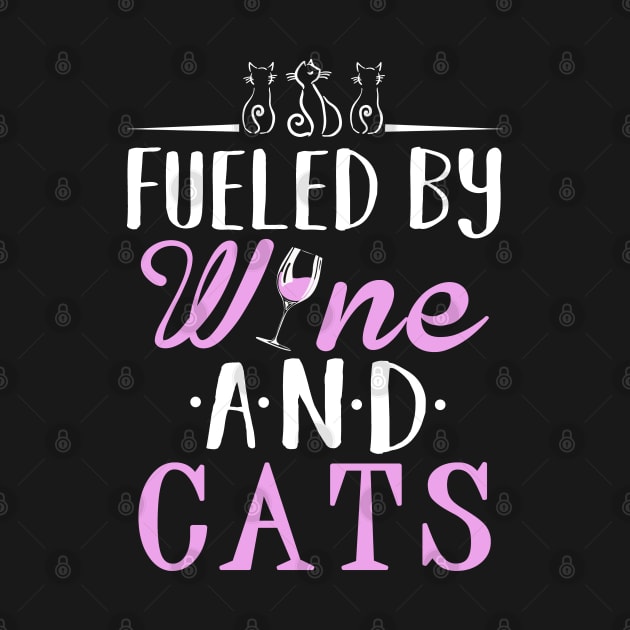 Fueled by Wine and Cats by KsuAnn