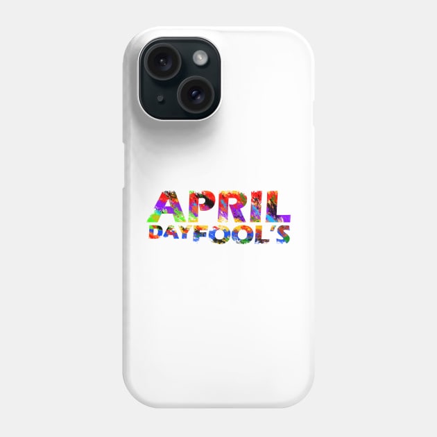 april fool Phone Case by Garis tipis