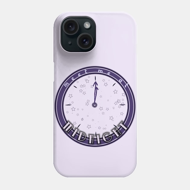 Midnights Clock Phone Case by professionalfangrrl